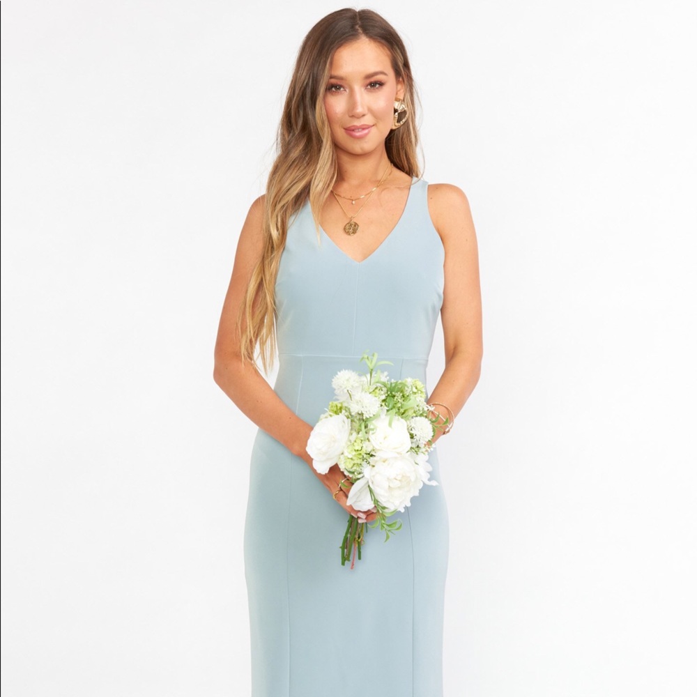 Show Me Your Mumu Morgan Gown- Silver Sage